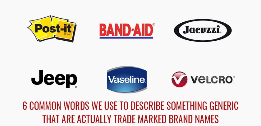 generic trademark product brand names feature image - Why Being Generic is Killing Your Tech Business